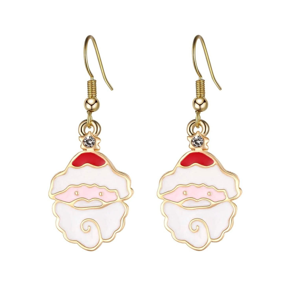 Christmas Ear Decor Hooks Creative Ladies Holiday Earrings - A-1 Thread Vault