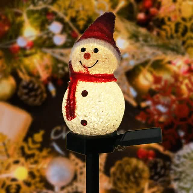 Christmas Snowman Light Solar - A-1 Thread Vault