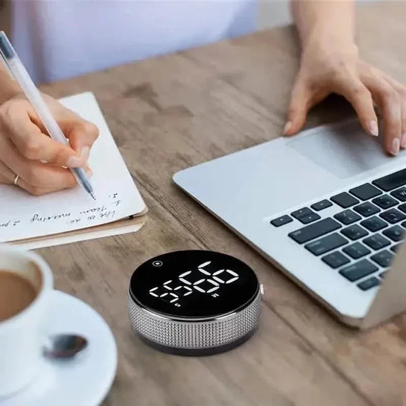 Circular Kitchen Timer - Battery Powered, ABS Material, ≤36V Operating Voltage, 0.01 Accuracy, No Laser Function - A-1 Thread Vault