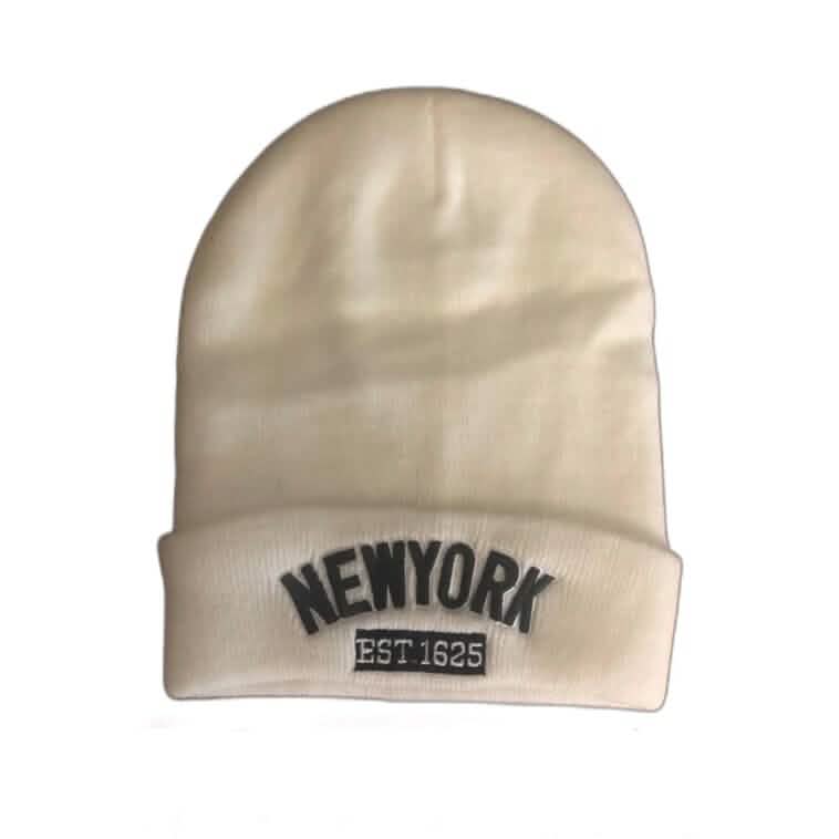 Classic NY Winter Hat Beanies with Thick Fur - A-1 Thread Vault