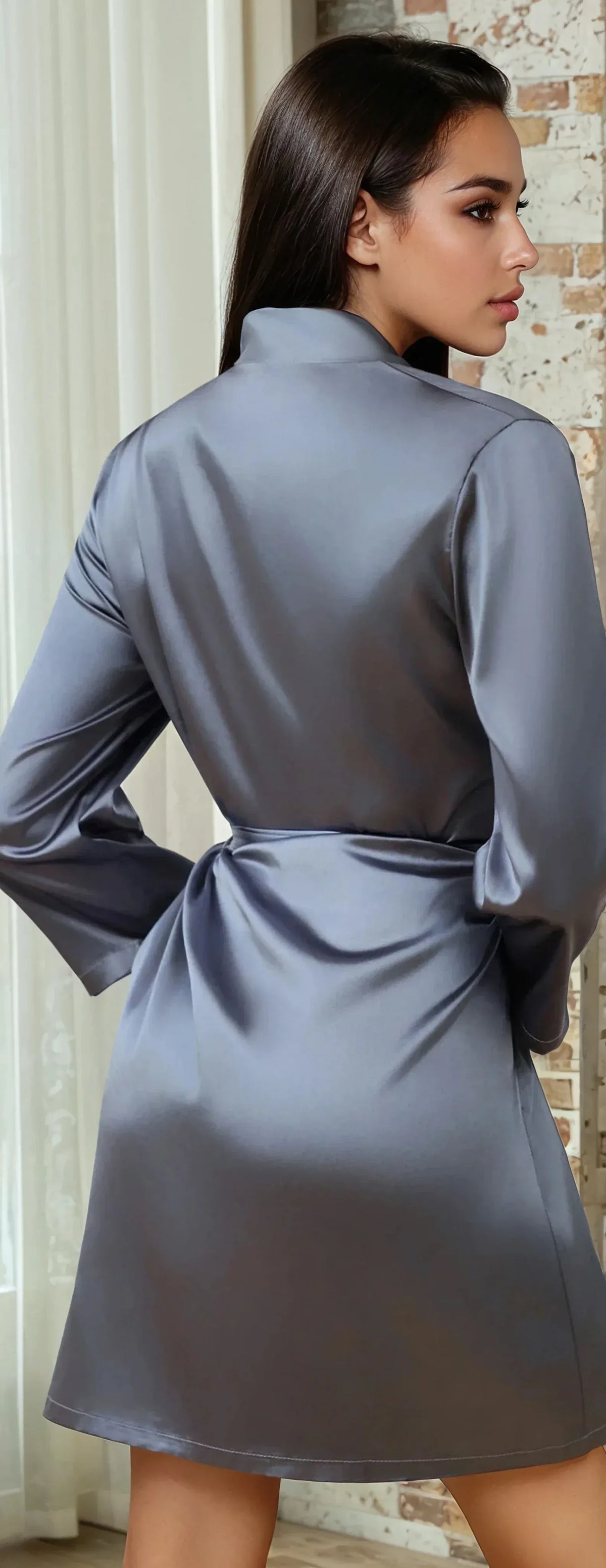 Classic Satin Robe - A-1 Thread Vault