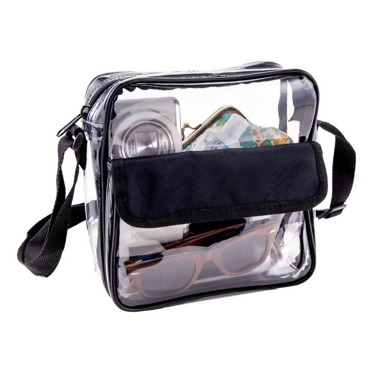 Clear Crossbody Messenger Shoulder Bag - A-1 Thread Vault