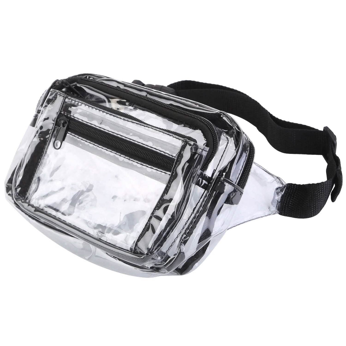 Clear Fanny Pack Unisex Transparent Waist Pouch Belt Bag - A-1 Thread Vault