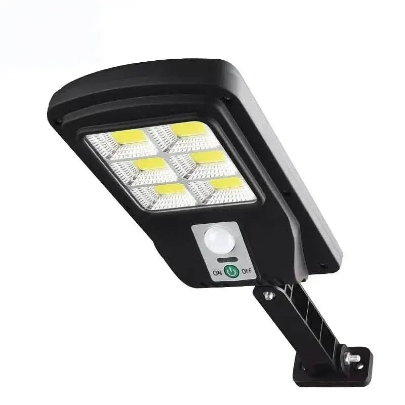 COB Solar Street Lights Remote Control Motion Sensor Security Wall Light with 3 Modes - A-1 Thread Vault