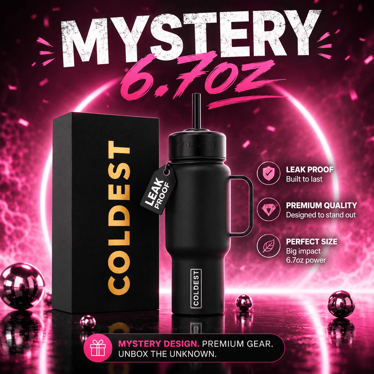COLDEST 6.7oz Bottle - A-1 Thread Vault