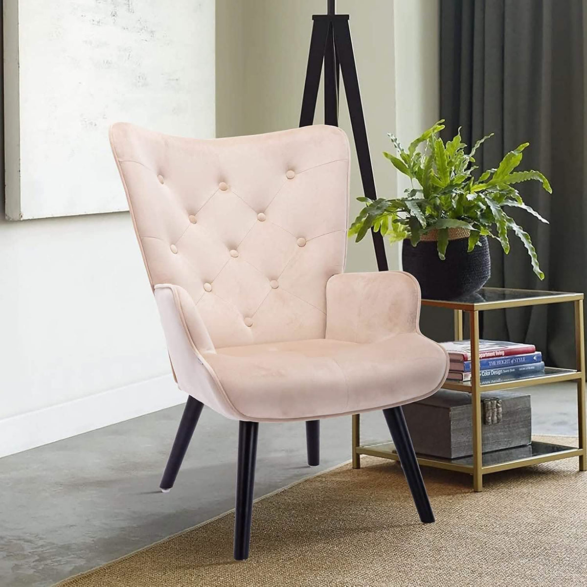 Comfy Lounge Chair with High Back Design - A-1 Thread Vault