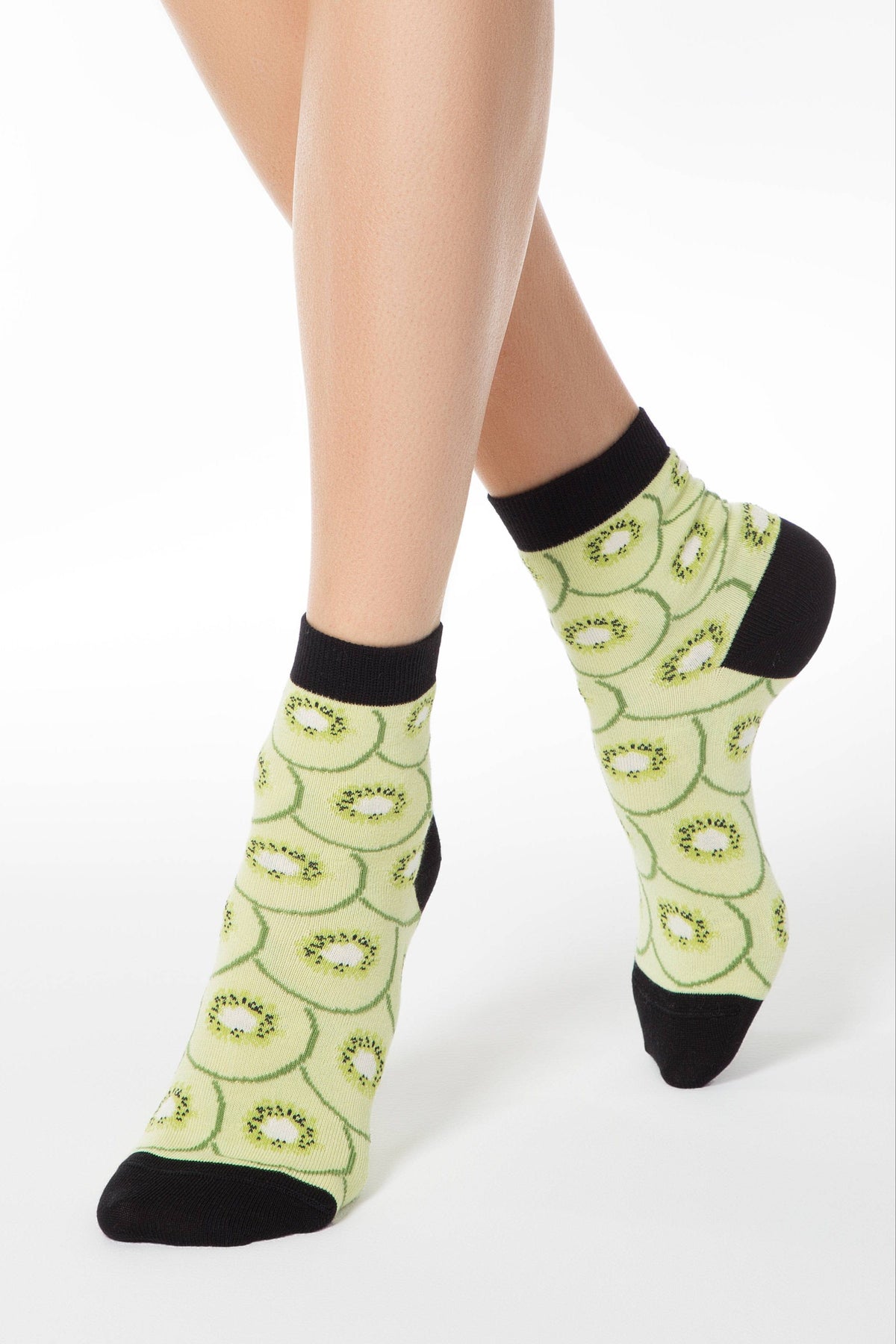 Conte Elegant Cotton Socks (2 pairs) - Fruit pattern - A-1 Thread Vault
