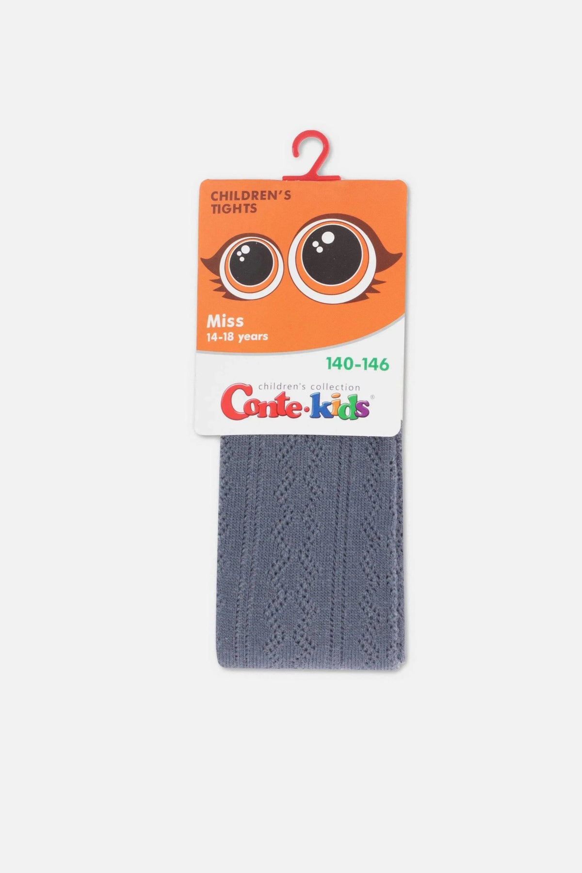 Conte-Kids Cotton Tights Miss 617 - Lace Pattern - A-1 Thread Vault