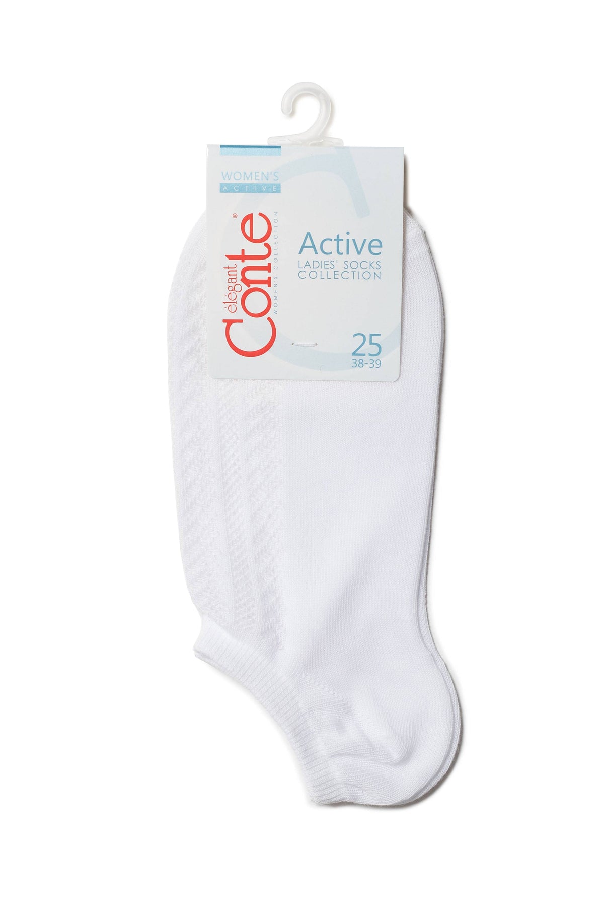 Cotton Ankle Socks Conte Active - 179 Openwork Weave - A-1 Thread Vault