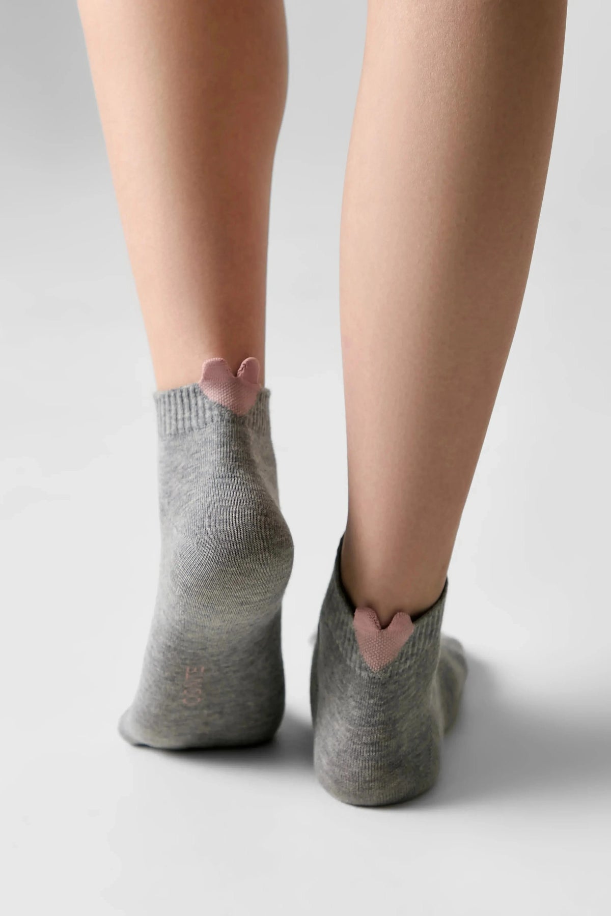 Cotton Ankle Socks Conte Active - 221 Picot Heart - A-1 Thread Vault
