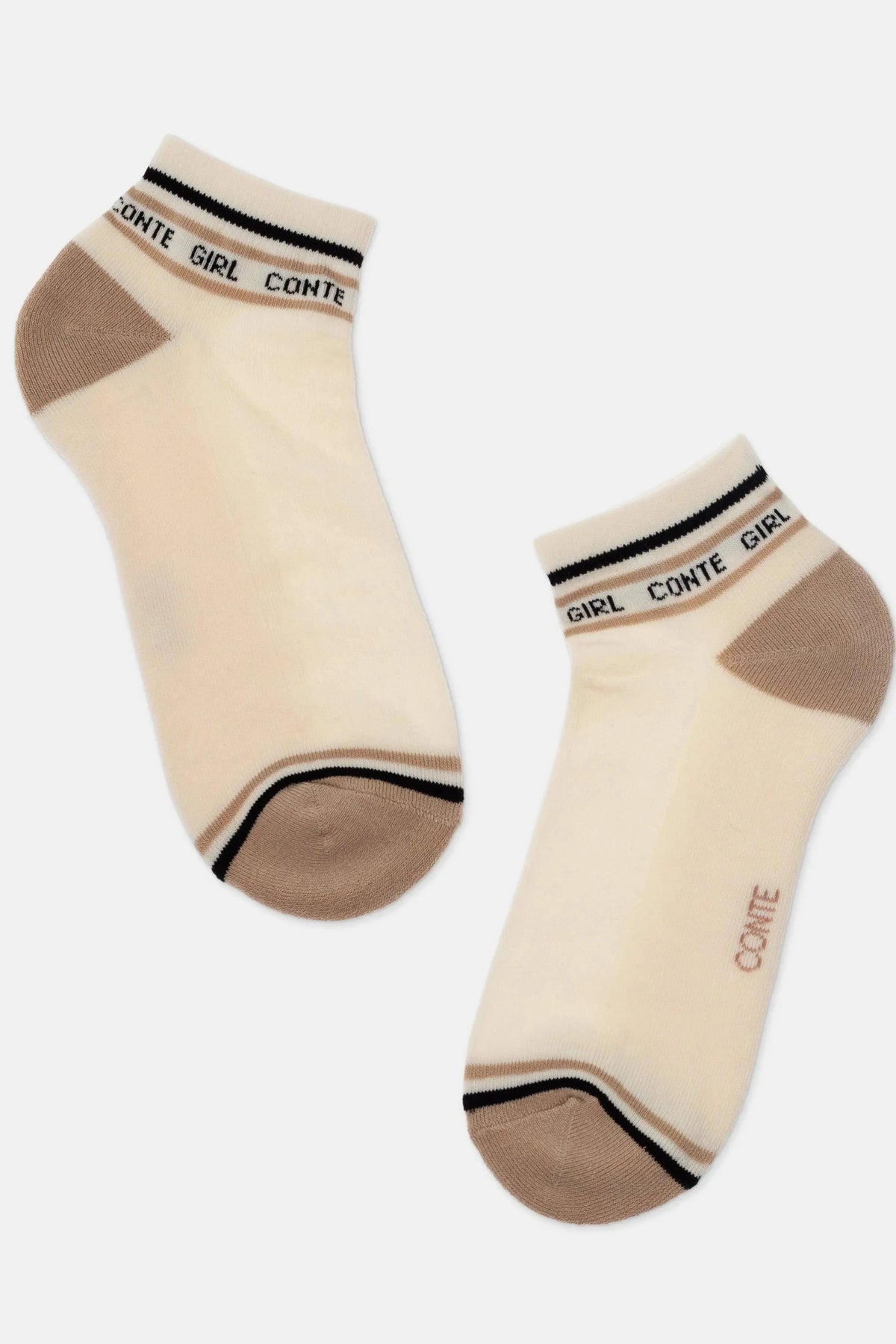 Cotton Ankle Socks Conte Active 572 - Terry Foot - A-1 Thread Vault