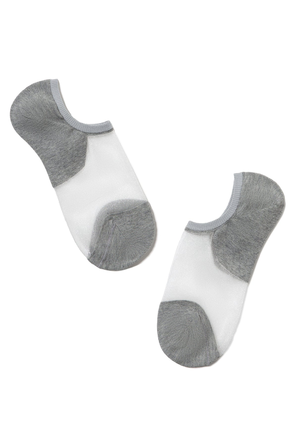 Cotton Ankle Socks Conte Active - Inserts Of Transparent Mesh - A-1 Thread Vault