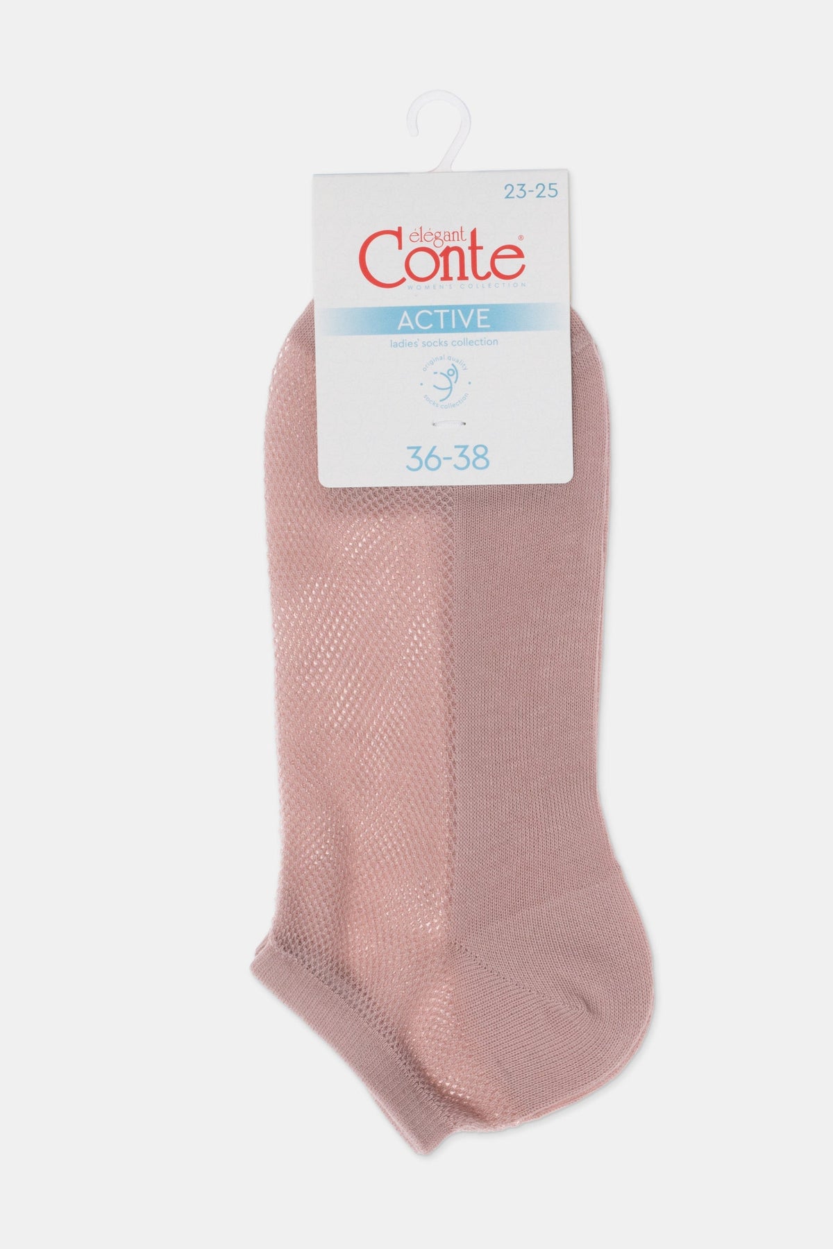 Cotton Ankle Socks Conte Active - Mesh 277 - A-1 Thread Vault