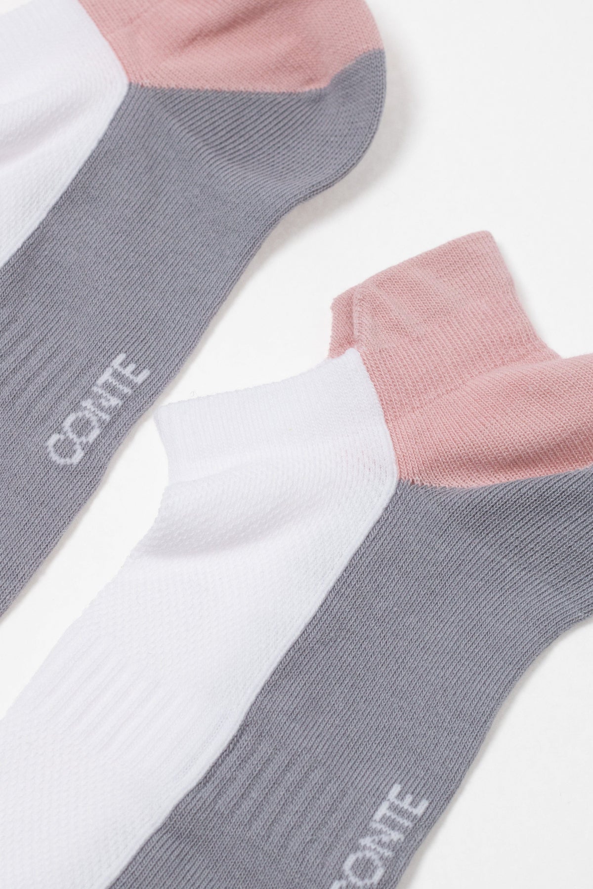 Cotton Ankle Socks Conte Active - With a "Tongue" 393 - A-1 Thread Vault