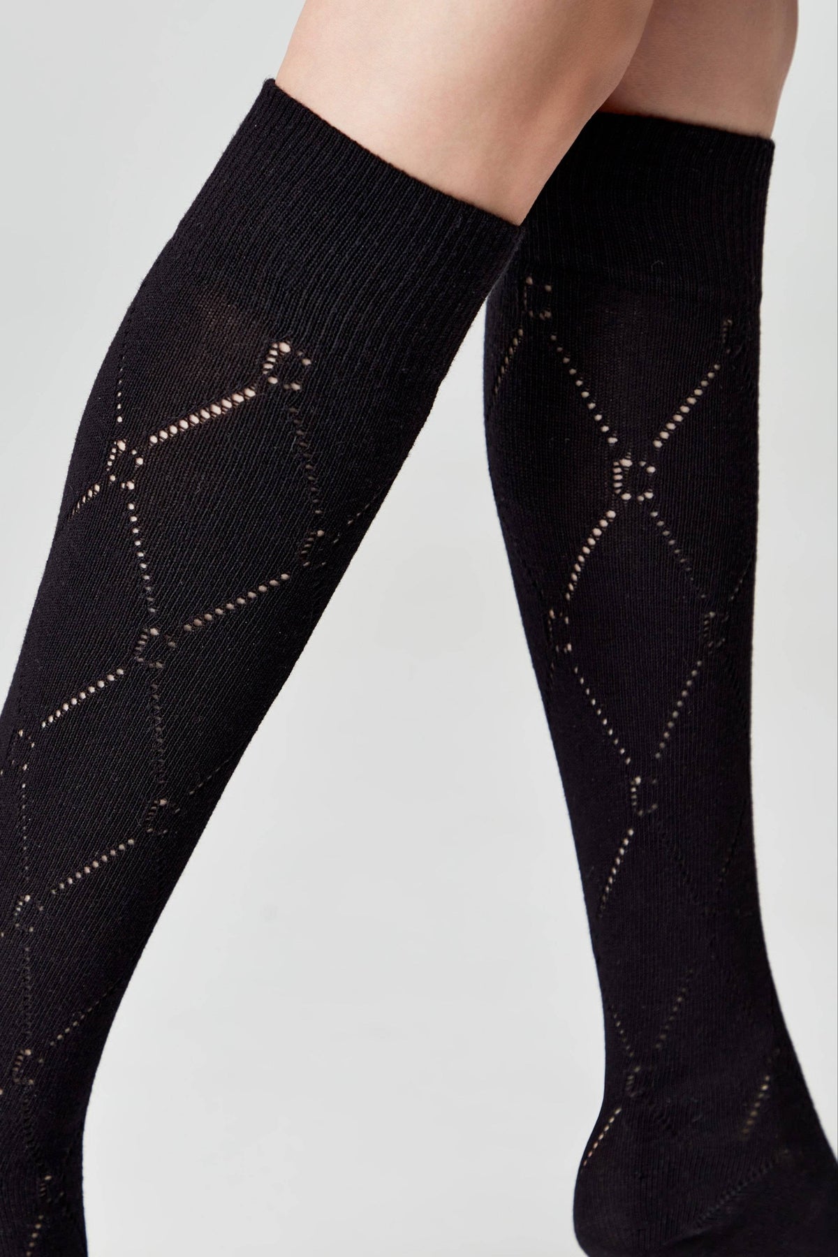Cotton Knee Highs Conte Classic 007 - A-1 Thread Vault