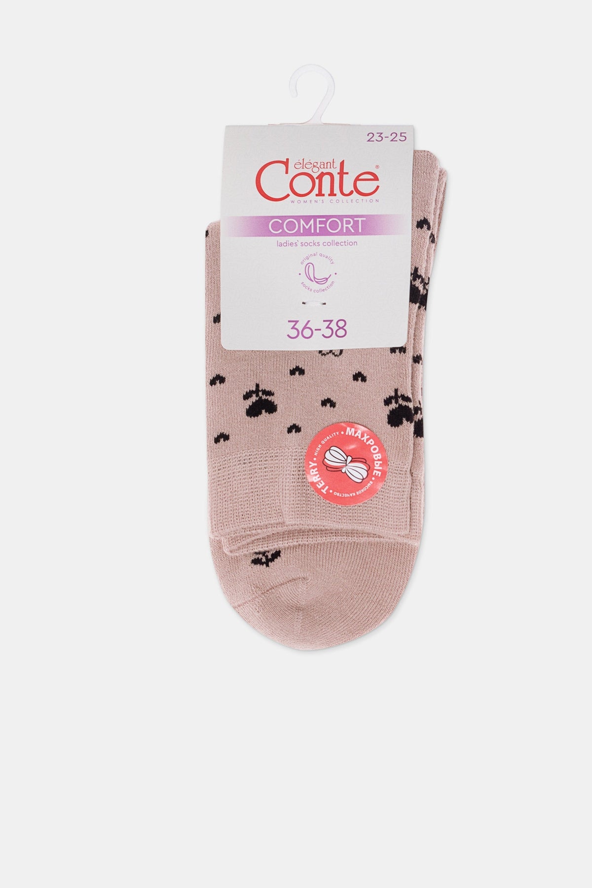 Cotton Terry Socks Conte Comfort 434 - A-1 Thread Vault