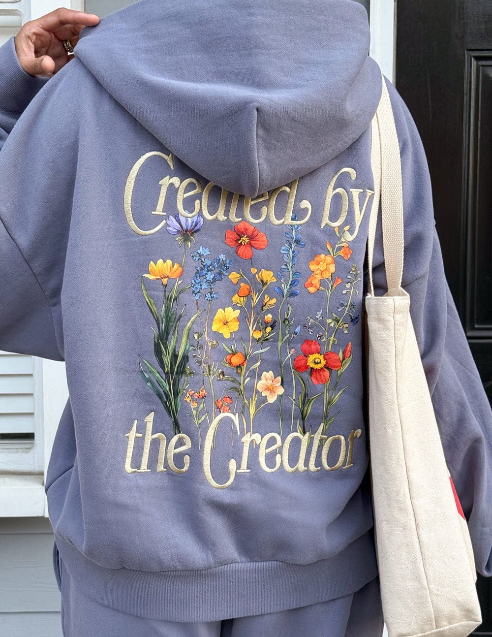 Created by the Creator Plum Full-Zip Hoodie - A-1 Thread Vault