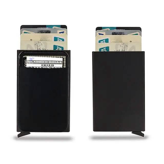 Credit Card Holder Wallet Metal Name Card - A-1 Thread Vault