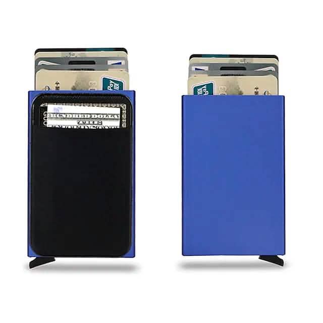 Credit Card Holder Wallet Metal Name Card - A-1 Thread Vault