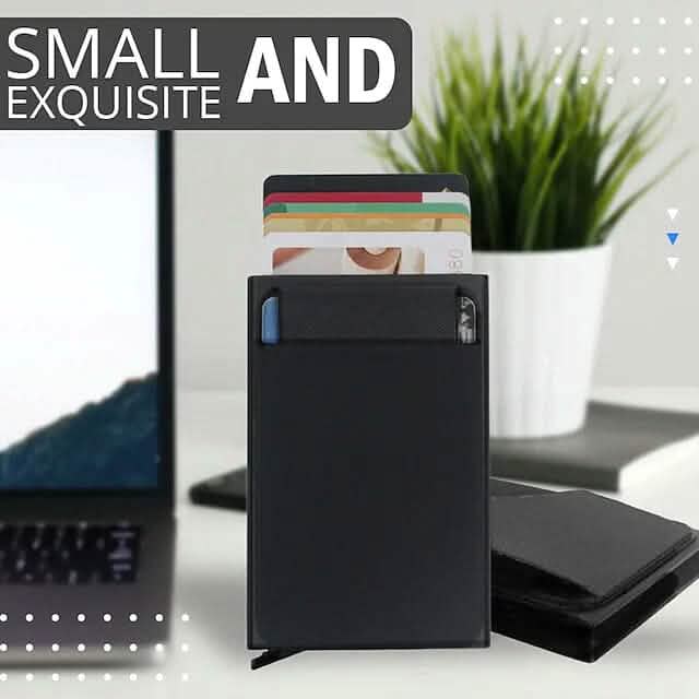 Credit Card Holder Wallet Metal Name Card - A-1 Thread Vault