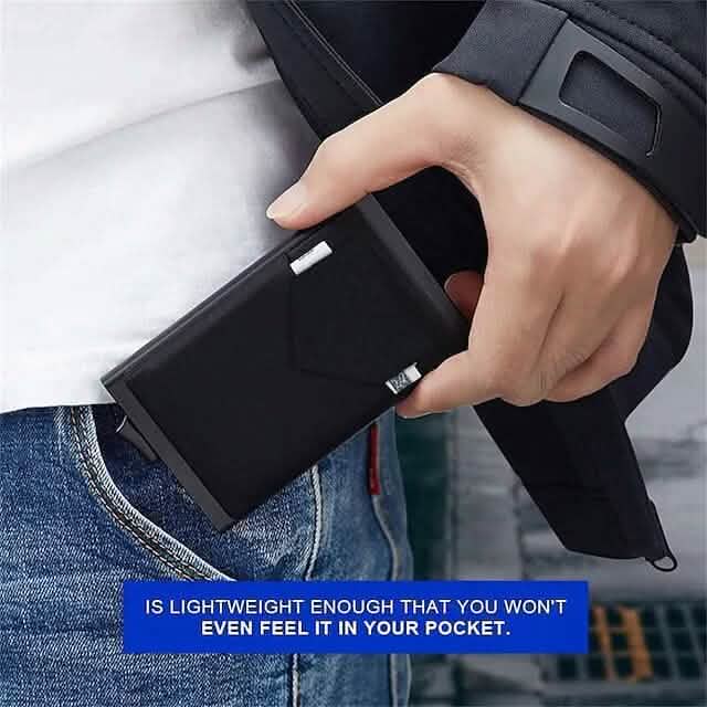Credit Card Holder Wallet Metal Name Card - A-1 Thread Vault