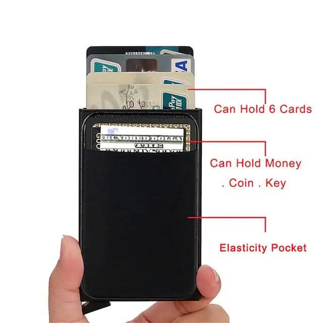 Credit Card Holder Wallet Metal Name Card - A-1 Thread Vault
