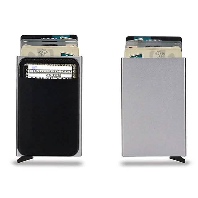 Credit Card Holder Wallet Metal Name Card - A-1 Thread Vault