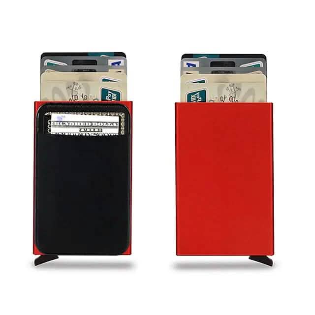 Credit Card Holder Wallet Metal Name Card - A-1 Thread Vault