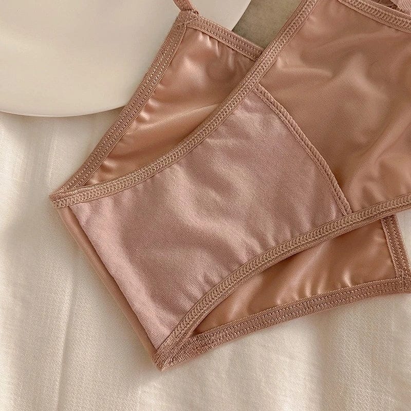 Cross Belt Lace Transparent Sexy Underpants Women's Low Waist Mesh Hollowed Bow Panties Cotton Breathable Briefs Lingerie - A-1 Thread Vault
