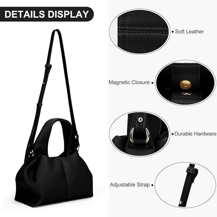Crossbody Bag Purse Satchel Handbag for Women - A-1 Thread Vault