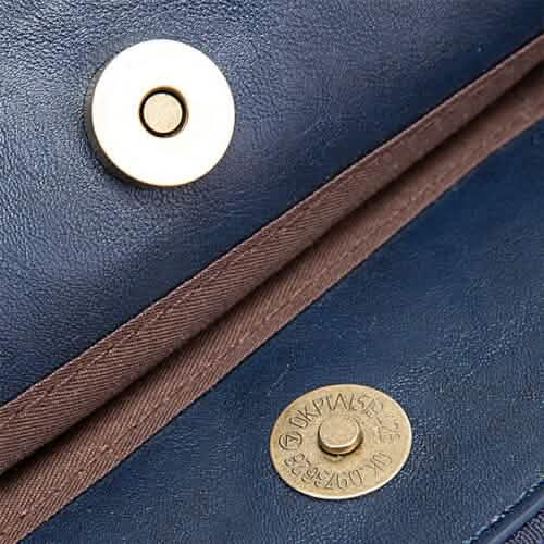 Crossbody Leather Shoulder Bag and Clutch - A-1 Thread Vault