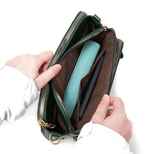 Crossbody Leather Shoulder Bag and Clutch - A-1 Thread Vault