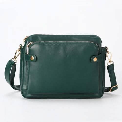 Crossbody Leather Shoulder Bag and Clutch - A-1 Thread Vault