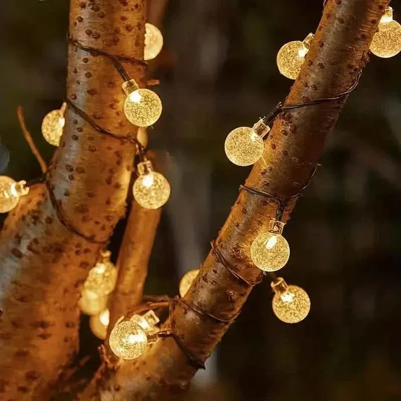 Crystal Globe Solar String Lights - A-1 Thread Vault