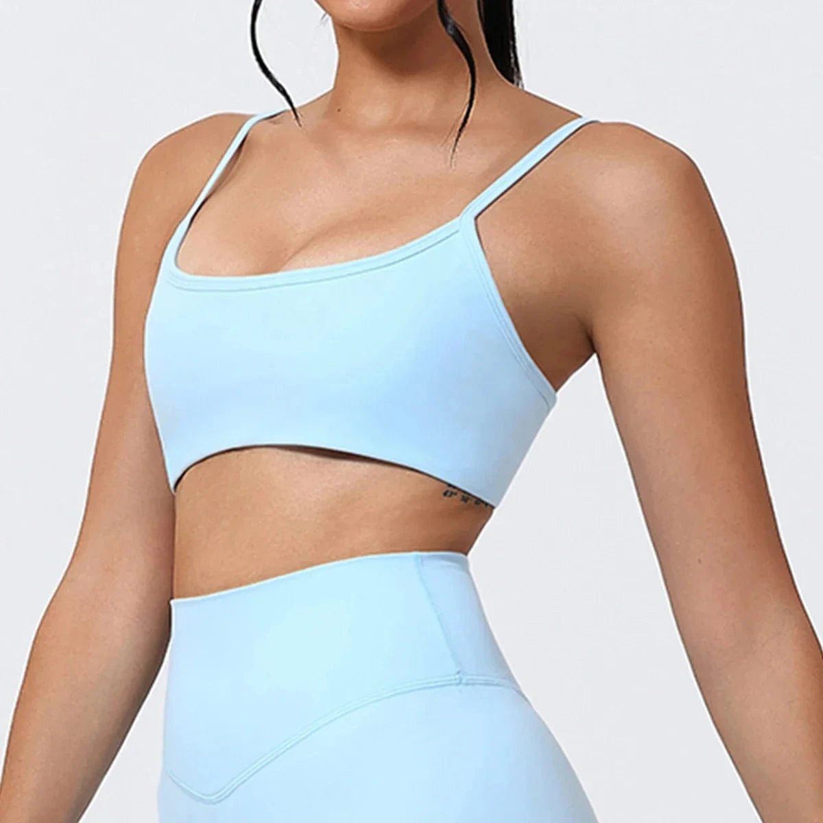 Ctenkevet Backless Sports Bra for Women Sexy Supportive Fitness Yoga Top Gym Running Bra Female Comfortable Sports Top - A-1 Thread Vault