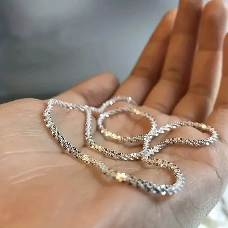 Cubic Zirconia Radiant Unisex Sky Star Necklace - A-1 Thread Vault