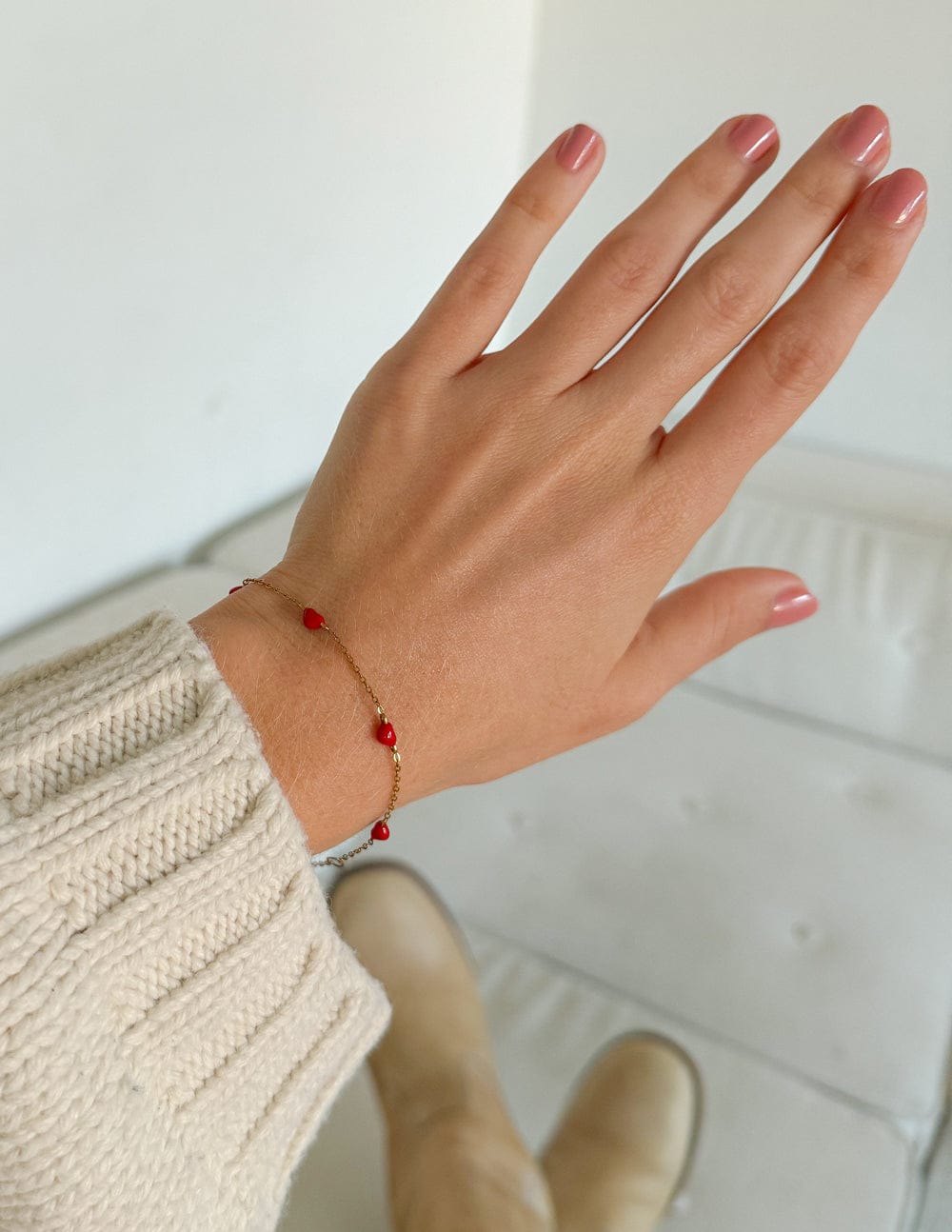 Dainty Love Link Bracelet - A-1 Thread Vault