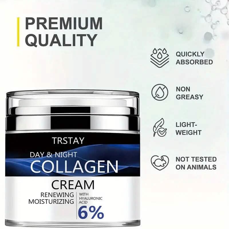 Day and Night Hydrating Collagen Cream with Hyaluronic Acid - A-1 Thread Vault