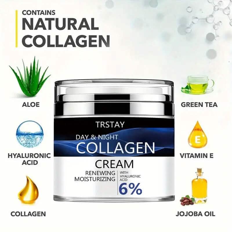 Day and Night Hydrating Collagen Cream with Hyaluronic Acid - A-1 Thread Vault