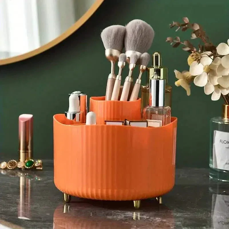 Desktop Rotating Cosmetic Storage Box - A-1 Thread Vault