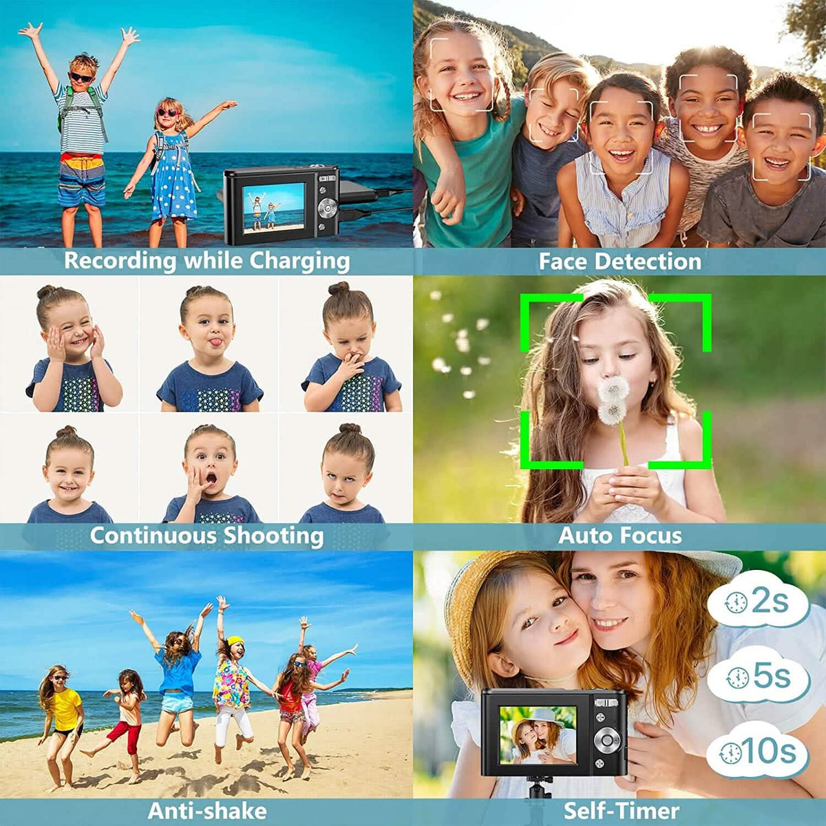 Digital Baby Camera 1080P 48MP with 32GB SD Card - A-1 Thread Vault