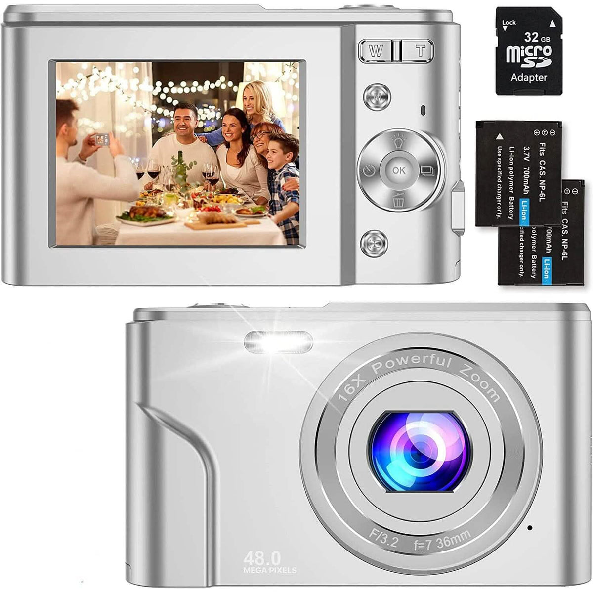 Digital Baby Camera 1080P 48MP with 32GB SD Card - A-1 Thread Vault