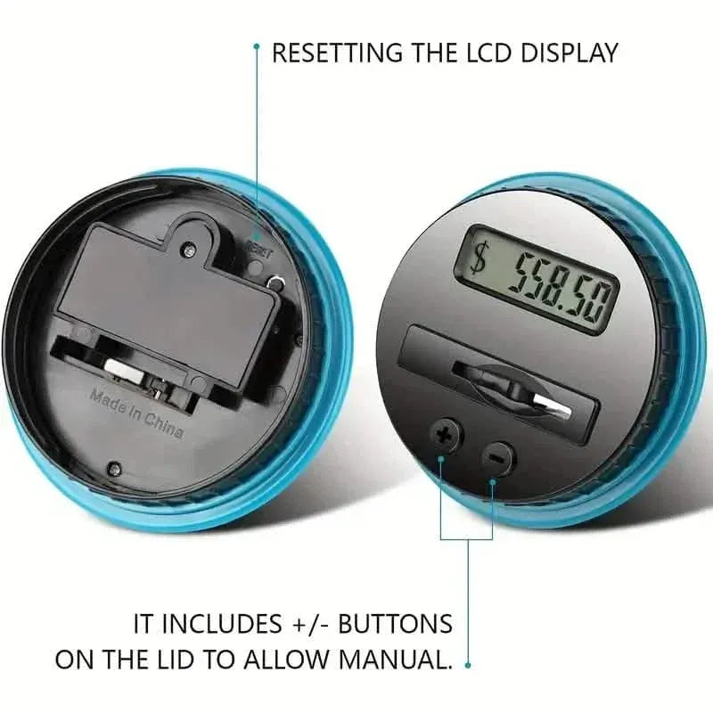 Digital Counting Money Jar - A-1 Thread Vault