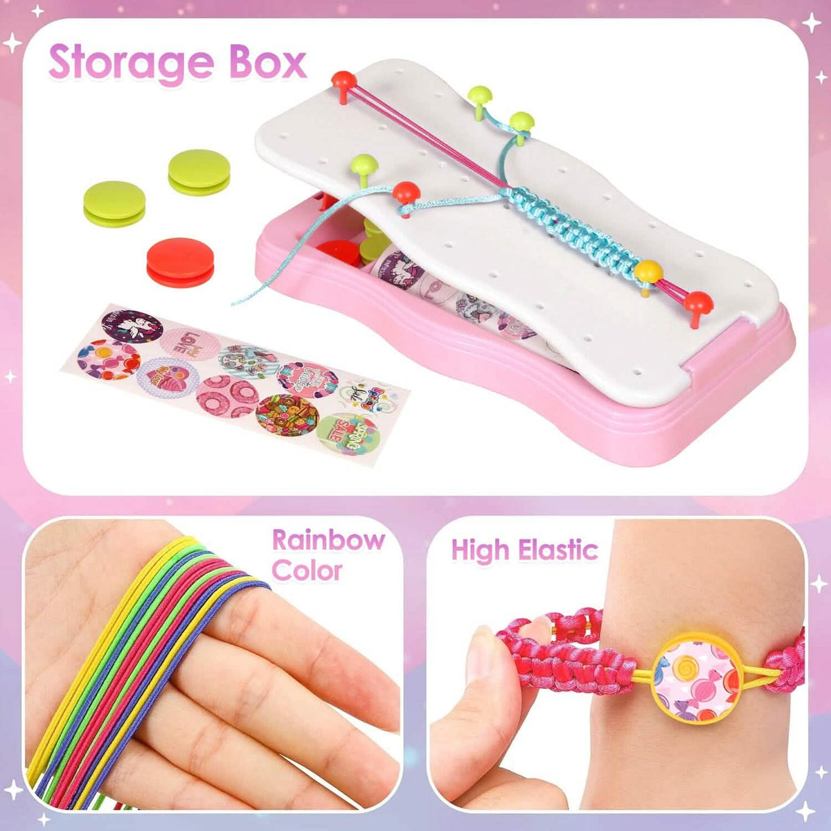 DIY Bracelet Making Kit for Kids - A-1 Thread Vault