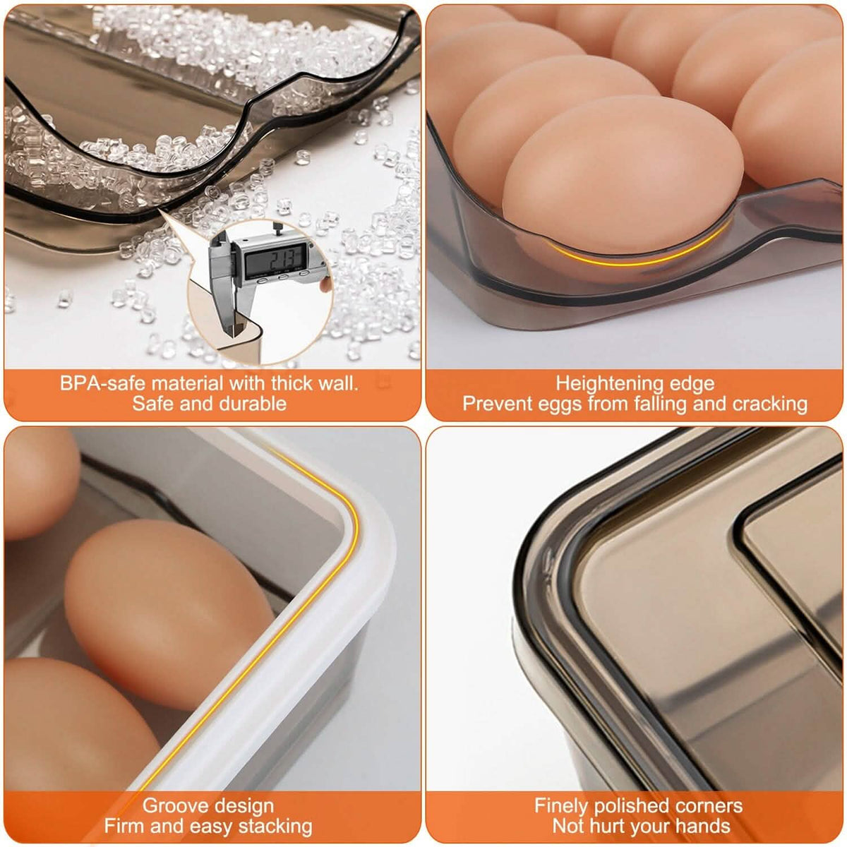 Double Layer Egg Storage for Refrigerator - A-1 Thread Vault