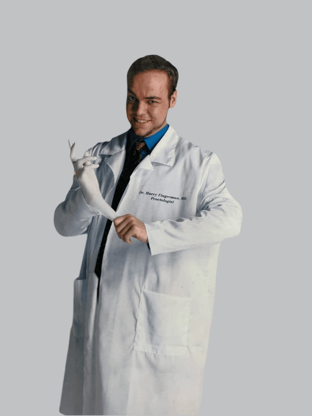 Dr. Harry Fingerman Lab Coat Costume - A-1 Thread Vault