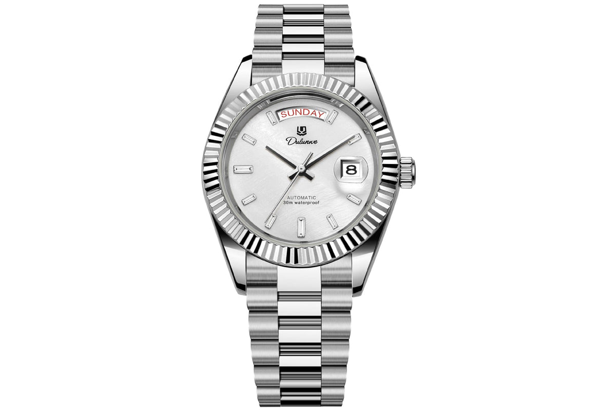 Dual-calendar Automatic Mechanical Mens Watch - A-1 Thread Vault