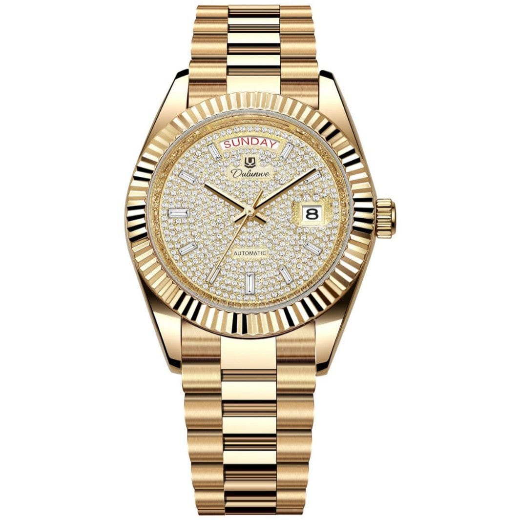 Dual-calendar Automatic Mechanical Mens Watch - A-1 Thread Vault