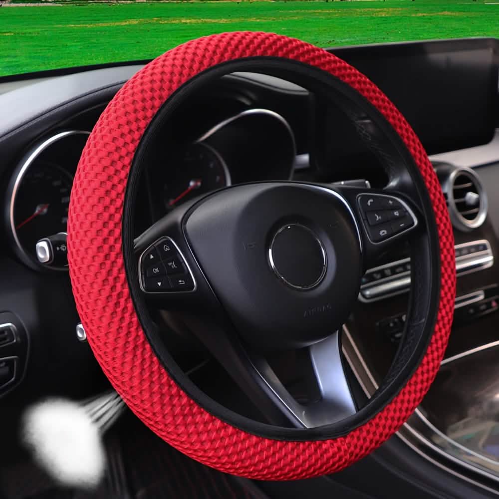 Breathable Comfortable Non-slip Mesh Steering Wheel Cover - A-1 Thread Vault