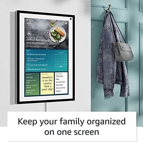 Echo Show 15 Full HD 15.6" Smart Display with Alexa, Fire TV and Remote (Refurbished) - A-1 Thread Vault